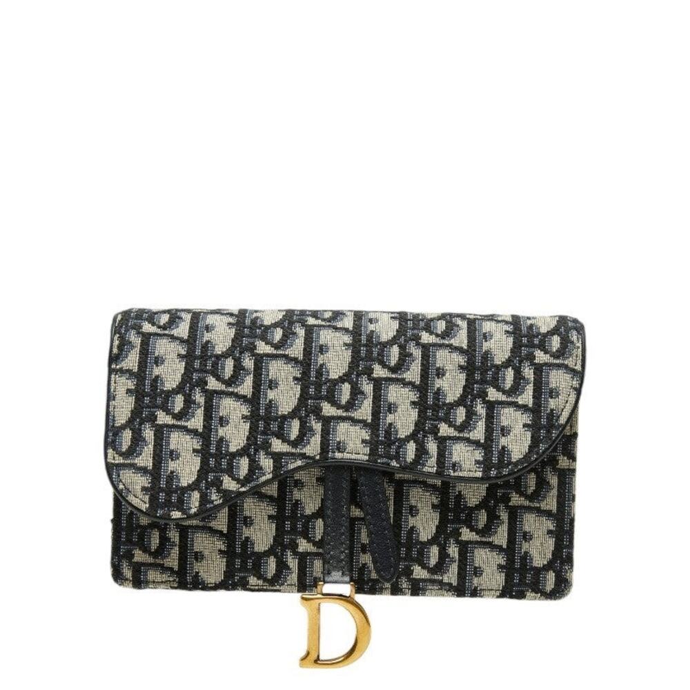 Dior Oblique Saddle Jacquard Belt Bag Beige